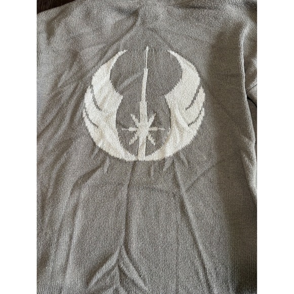 Her Universe Sweaters - Her Universe Star Wars Cardigan Women 1X Gray Excellent Jedi Order Lightsaber